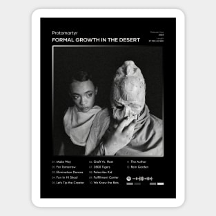 Protomartyr - Formal Growth In The Desert Tracklist Album Magnet